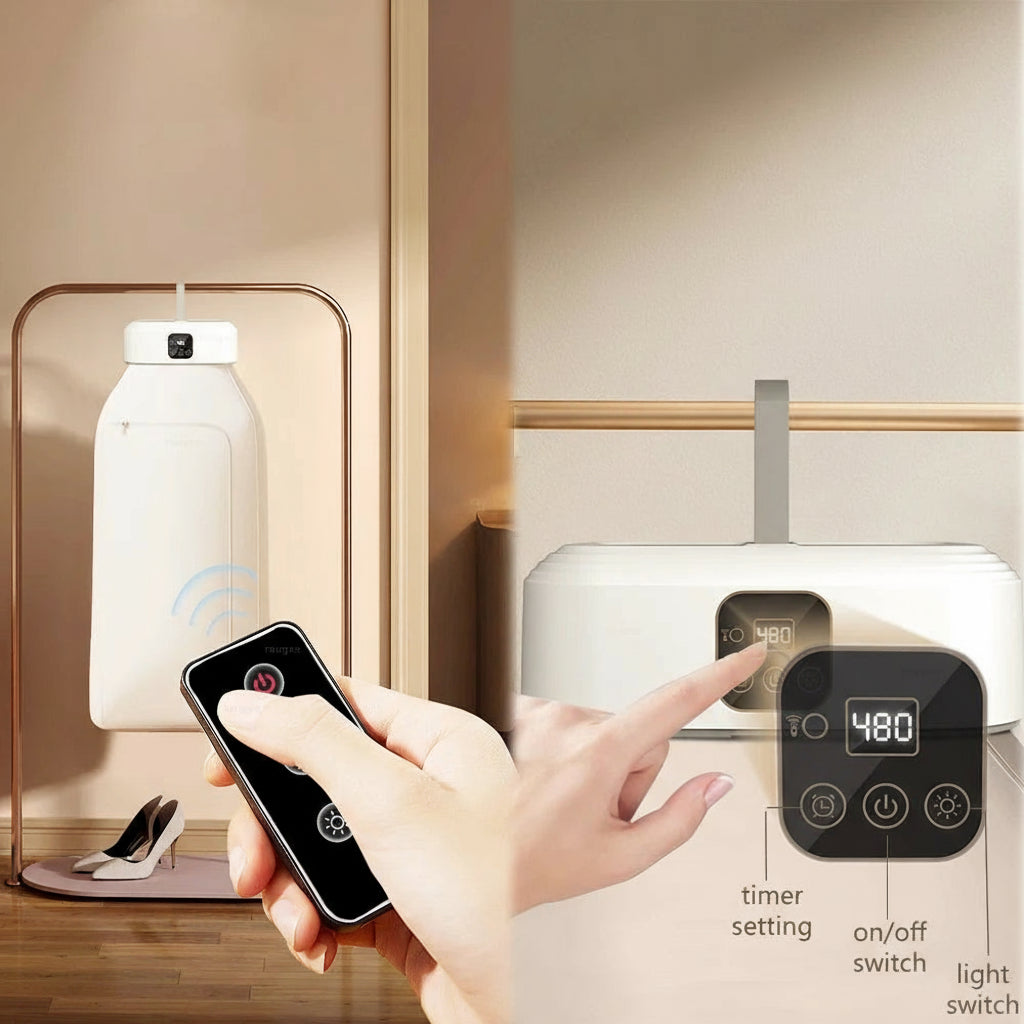 Portable Foldable Electric Clothes Dryer with UV Sterilization – Fast, Space-Saving Laundry Solution