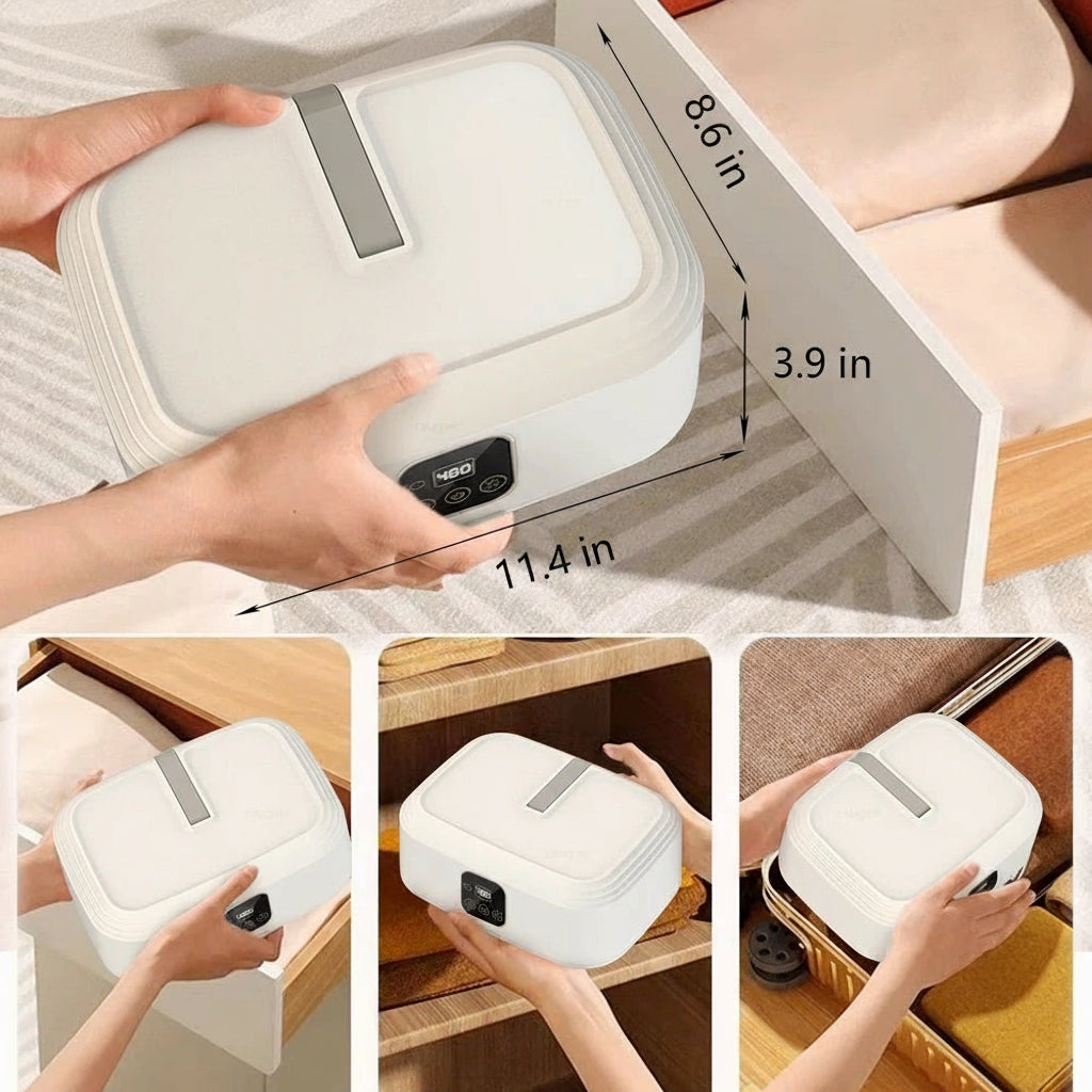 Portable Foldable Electric Clothes Dryer with UV Sterilization – Fast, Space-Saving Laundry Solution