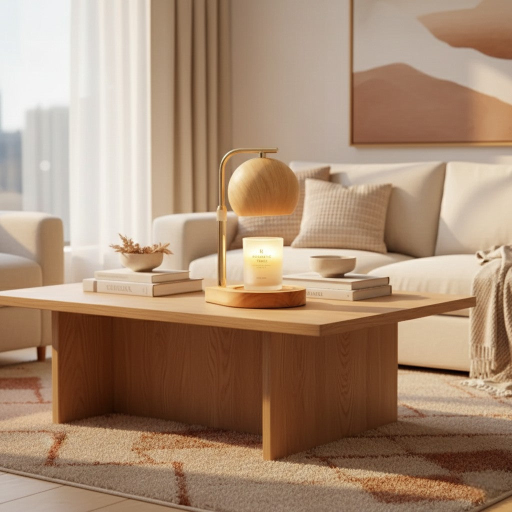 Luxury Candle Warmer Lamp with Adjustable Light Intensity