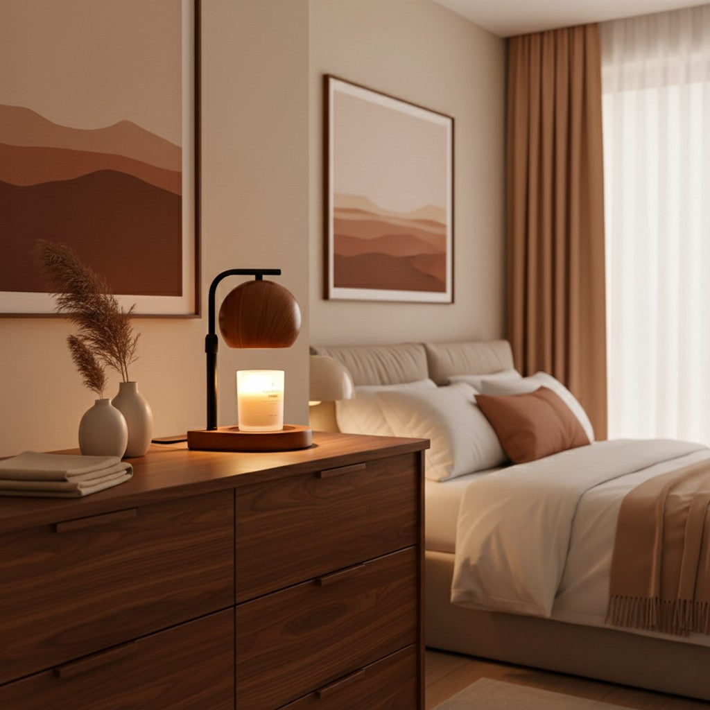 Luxury Candle Warmer Lamp with Adjustable Light Intensity