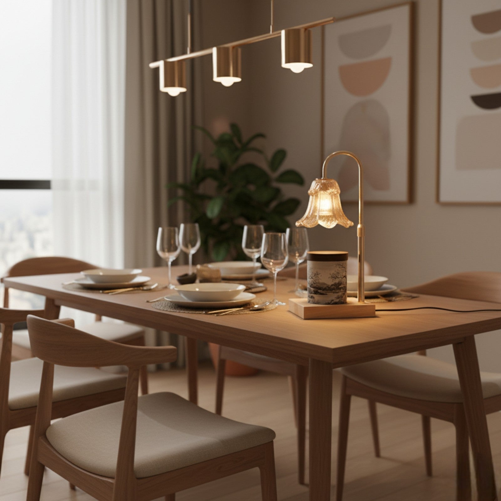 Cozy Atmosphere Candle Warmer Lamp